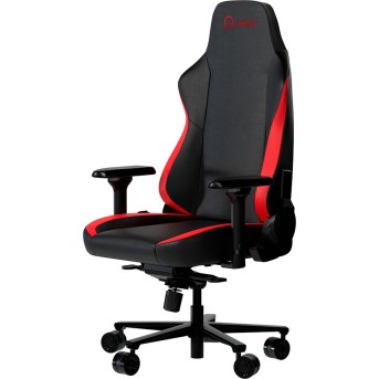 LORGAR Embrace 533, Gaming chair, PU eco-leather, 1.8 mm metal frame, multiblock mechanism, 4D armrests, 5 Star aluminium base, Class-4 gas lift, 75mm PU casters, Black + red - Metoo (2)