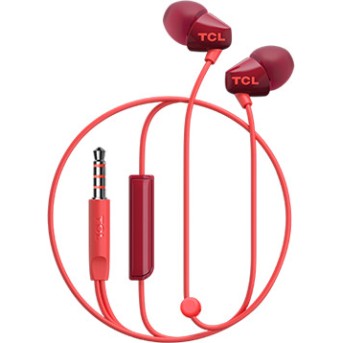 TCL In-ear Wired Headset ,Frequency of response: 10-22K, Sensitivity: 105 dB, Driver Size: 8.6mm, Impedence: 16 Ohm, Acoustic system: closed, Max power input: 20mW, Connectivity type: 3.5mm jack, Color Sunset Orange - Metoo (2)
