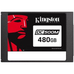 KINGSTON DC500M 480GB Enterprise SSD, 2.5” 7mm, SATA 6 Gb/<wbr>s, Read/<wbr>Write: 555 / 520 MB/<wbr>s, Random Read/<wbr>Write IOPS 98K/<wbr>58K