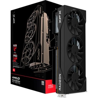 XFX Swift AMD Radeon RX 9070 OC Triple Fan White Gaming Edition with 16GB GDDR6 HDMI 3xDP - Metoo (1)