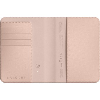 SATECHI Vegan-Leather FindAll Passport Cover (Desert Rose) в Metoo.kz - Metoo (3)