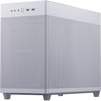 ASUS Prime AP201 Tempered Glass MicroATX Case White - stylish 33-liter MicroATX case with tool-free side panels, with support for 360 mm coolers, graphics cards up to 338 mm long, and standard ATX PSUs - Metoo (2)