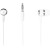 Essential earphone; plastic housing, 3.5mm plug,
microphone - Metoo (2)