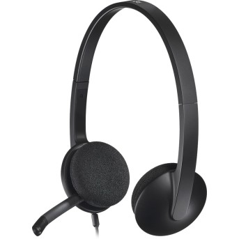 LOGITECH H340 Corded Headset - BLACK - USB - Metoo (4)