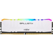 Crucial DRAM Ballistix White RGB 8GB DDR4 3600MT/s CL16 Unbuffered DIMM 288pin White RGB, EAN: 649528824790