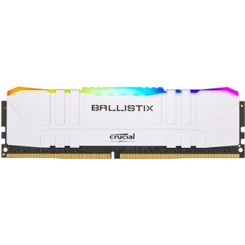 Crucial DRAM Ballistix White RGB 8GB DDR4 3200MT/<wbr>s CL16 Unbuffered DIMM 288pin White RGB, EAN: 649528824738 - Metoo (1)