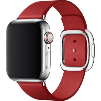 40mm (PRODUCT)RED Modern Buckle Band - Medium, Model - Metoo (1)
