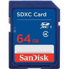 SanDisk SDHC 64GB ; EAN: 619659099954