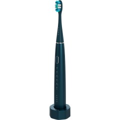 Wireless Tooth Brush, Navy Blue, 3 Brush Heads, 1400mAh, Function: Soft, Clean, Massage, White, Sw..