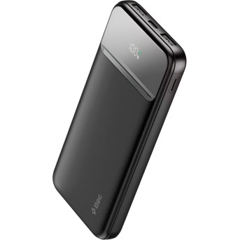 ttec ReCharger LCD 10.000mAh PD 20W Powerbank Black в Metoo.kz - Metoo (1)