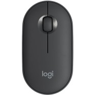 LOGITECH Pebble M350 Wireless Mouse - GRAPHITE - 2.4GHZ/BT - EMEA - CLOSED BOX