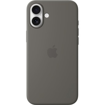 iPhone 16 Plus Silicone Case with MagSafe - Stone Gray,Model A3314 - Metoo (2)
