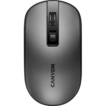 2.4GHz Wireless Rechargeable Mouse with Pixart sensor, 4keys, Silent switch for right/<wbr>left keys,DPI: 800/<wbr>1200/<wbr>1600, Max. usage 50 hours for one time full charged, 300mAh Li-poly battery, Dark grey, cable length 0.6m, 116.4*63.3*32.3mm, 0.075kg - Metoo (2)