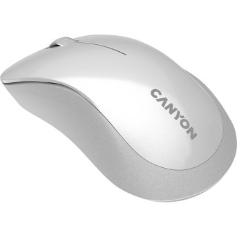 CANYON mouse MW-11 Wireless White Grey - Metoo (3)