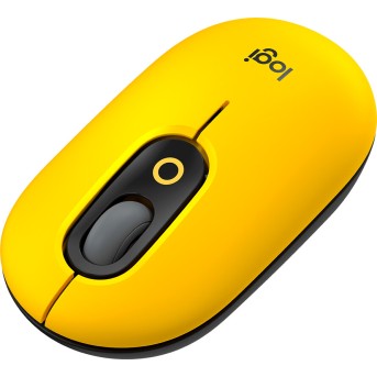 LOGITECH POP Bluetooth Mouse - BLAST-YELLOW - Metoo (3)