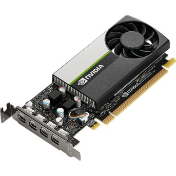PNY NVIDIA GPU VCNT1000-SB 4GB GDDR6 128bit, 2.5 TFLOPS, PCIE 4.x16, 4x mDP, LP sinle slot, 1 fan - Metoo (1)