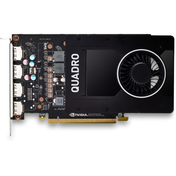 PNY NVIDIA Quadro P2200 GDDR5X 5GB/<wbr>160bit, 1280 CUDA Cores, PCI-E 3.0 x16, 4xDP, Cooler, Single Slot (DP-DVI-D Cable incuded) 3yr. warr. - Metoo (2)