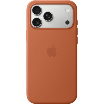 iPhone 17 Pro Max Silicone Case with MagSafe - Terra Cotta,Model A3560 в Metoo.kz - Metoo (1)