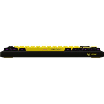 LORGAR KBP70MW, Wireless 65% Mechanical Gaming Keyboard Pro, Black/yellow, EN/RU layout в Metoo.kz - Metoo (5)