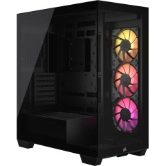 Corsair 3500X ARGB Tempered Glass Mid-Tower, Black