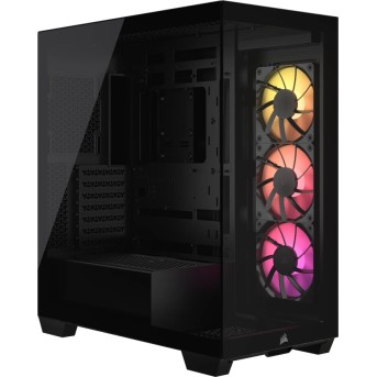Corsair 3500X ARGB Tempered Glass Mid-Tower, Black - Metoo (1)