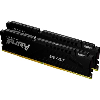 Kingston DRAM 32GB 5600MHz DDR5 CL40 DIMM (Kit of 2) FURY Beast Black EAN: 740617325706 - Metoo (1)