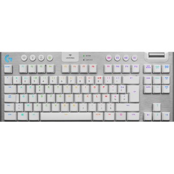 LOGITECH G915 TKL LIGHTSPEED Wireless Mechanical Gaming Keyboard - WHITE - RUS - TACTILE - Metoo (1)