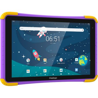 Prestigio SmartKids Max, 10.1"(800*1280) IPS display, Android 9.0 Pie (Go edition), up to 1.5GHz Quad Core RK3326 CPU, 1GB + 16GB, BT 4.0, WiFi 802.11 b/<wbr>g/n, 0.3MP front cam + 2.0MP rear cam, Micro USB, microSD card slot, 6000mAh battery - Metoo (3)