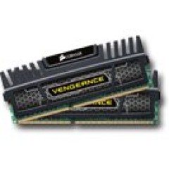 Corsair DDR3, 1600MHz 16GB 2x8 DIMM, Unbuffered, 10-10-10-27, Vengenace Black Heat Spreader, 1.5V, EAN:0843591012904