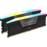 DDR5, 6400MT/s 32GB 2x16GB DIMM, Unbuffered, 36-48-48-104, Std PMIC, XMP 3.0, VENGEANCE RGB DDR5 Black Heatspreader, Black PCB, 1.4V EAN: 0840006666073
