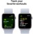 Apple Watch SE 2024 GPS 44mm Silver Aluminium Case with Blue Cloud Sport Loop,Model A2723 - Metoo (10)