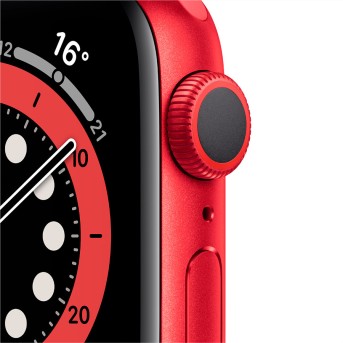 Apple Watch Series 6 GPS, 40mm PRODUCT(RED) Aluminium Case with PRODUCT(RED) Sport Band - Regular, Model A2291 - Metoo (2)