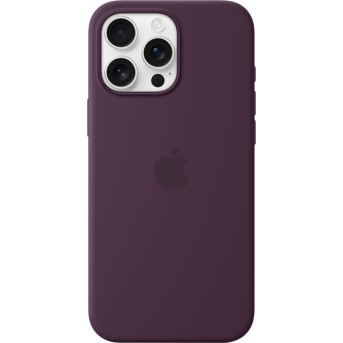 iPhone 16 Pro Max Silicone Case with MagSafe - Plum,Model A3316 - Metoo (2)