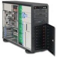 Корпус SUPERMICRO SuperКорпус, 4U Server Case, Extended ATX, 7 слотов, 2xUSB2.0, PSU 1 x 865В, Чёрный