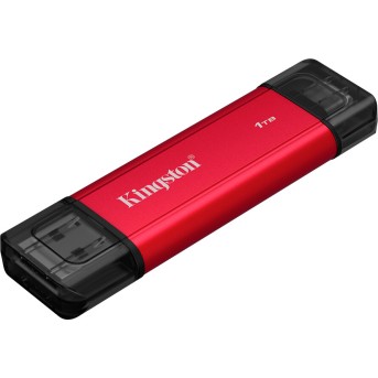 Kingston 1TB Dual USB-A/C Portable SSD, Up to 1050MB/s USB 3.2 Gen 2 в Metoo.kz - Metoo (3)