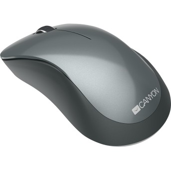 Canyon 2.4 GHz Wireless mouse ,with 3 buttons, DPI 1200, Battery:AAA*2pcs,Black,67*109*38mm,0.063kg - Metoo (3)