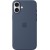 iPhone 16 Plus Silicone Case with MagSafe - Denim,Model A3314 - Metoo (1)