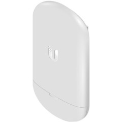 Ubiquiti airMAX NanoStation 5AC Loco, Compact, UISP-ready WiFi radio sporting a classic NanoStation design and an updated airMAX AC chipset, 5 GHz, 10+ km link range, 450+ Mbps throughput, PoE adapter not included, Pole mounting kit (Included)