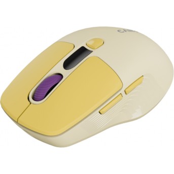 CANYON mouse MW-26 LCD Silent Dual Mode Wireless Yellow в Metoo.kz - Metoo (2)