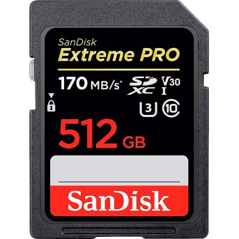 SANDISK Extreme 512GB SDXC Memory Card + 1 year RescuePRO Deluxe up to 180MB/<wbr>s & 130MB/<wbr>s Read/<wbr>Write speeds, UHS-I, Class 10, U3, V30 - Metoo (1)