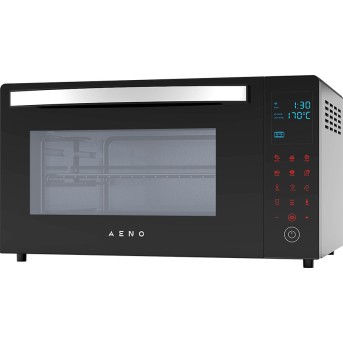 AENO Electric Oven EO1: 1600W, 30L, 6 automatic programs+Defrost+Proofing Dough, Grill, Convection, 6 Heating Modes, Double-Glass Door, Timer 120min, LCD-display - Metoo (3)
