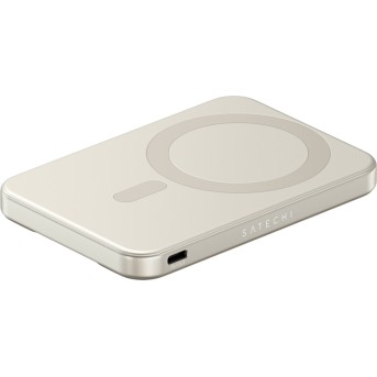 SATECHI Qi2 5K Magnetic Power Bank with Stand (Sand) в Metoo.kz - Metoo (3)