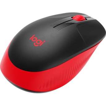 LOGITECH M190 Wireless Mouse - RED - Metoo (3)