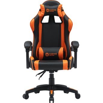 CANYON gaming chair Core SGCH2 Black Orange в Metoo.kz - Metoo (1)