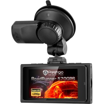 Видеорегистратор Prestigio RoadRunner 570GPSb PCDVRR570GPSB - Metoo (2)