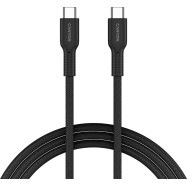 CANYON cable OnWire 60CL C-C 60W COLOR Braided 1m Black..