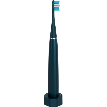 Wireless Tooth Brush, Navy Blue, 3 Brush Heads, 1400mAh, Function: Soft, Clean, Massage, White, Sweep в Metoo.kz - Metoo (4)