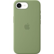 iPhone 17e Silicone Case with MagSafe - Light Moss,Model A3646..
