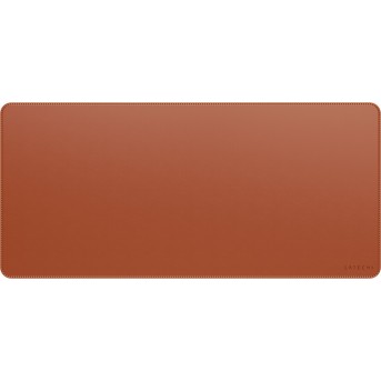 SATECHI Vegan-Leather Premium Desk Mat (Brown) - Metoo (2)