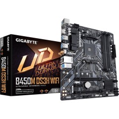 GIGABYTE MB AM4 B450 4 x DDR4 1 x M.2 4 x SATA 1 x HDMI Micro ATX